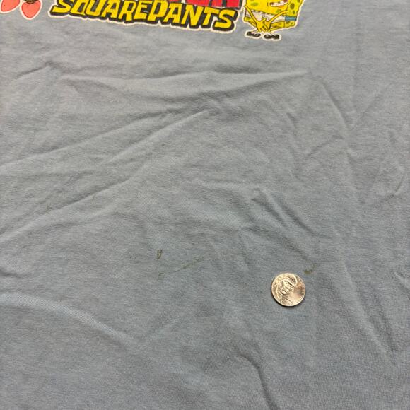 Vintage 2002 Spongebob Squarepants Patrick Promo T Shirt Men's Large - Picture 10 of 12